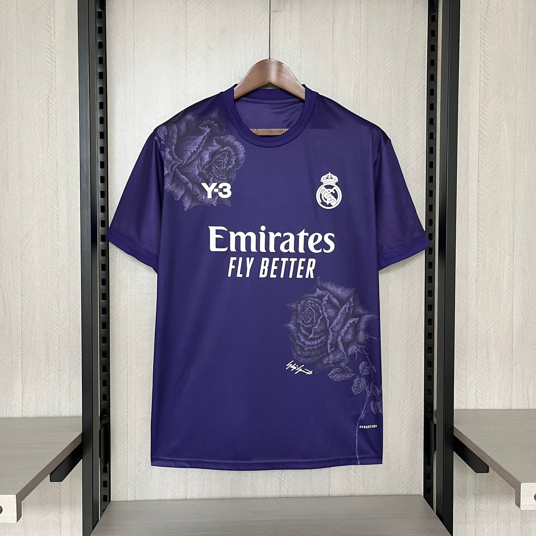 CAMISA REAL MADRID Y3 PURPLE 24/25