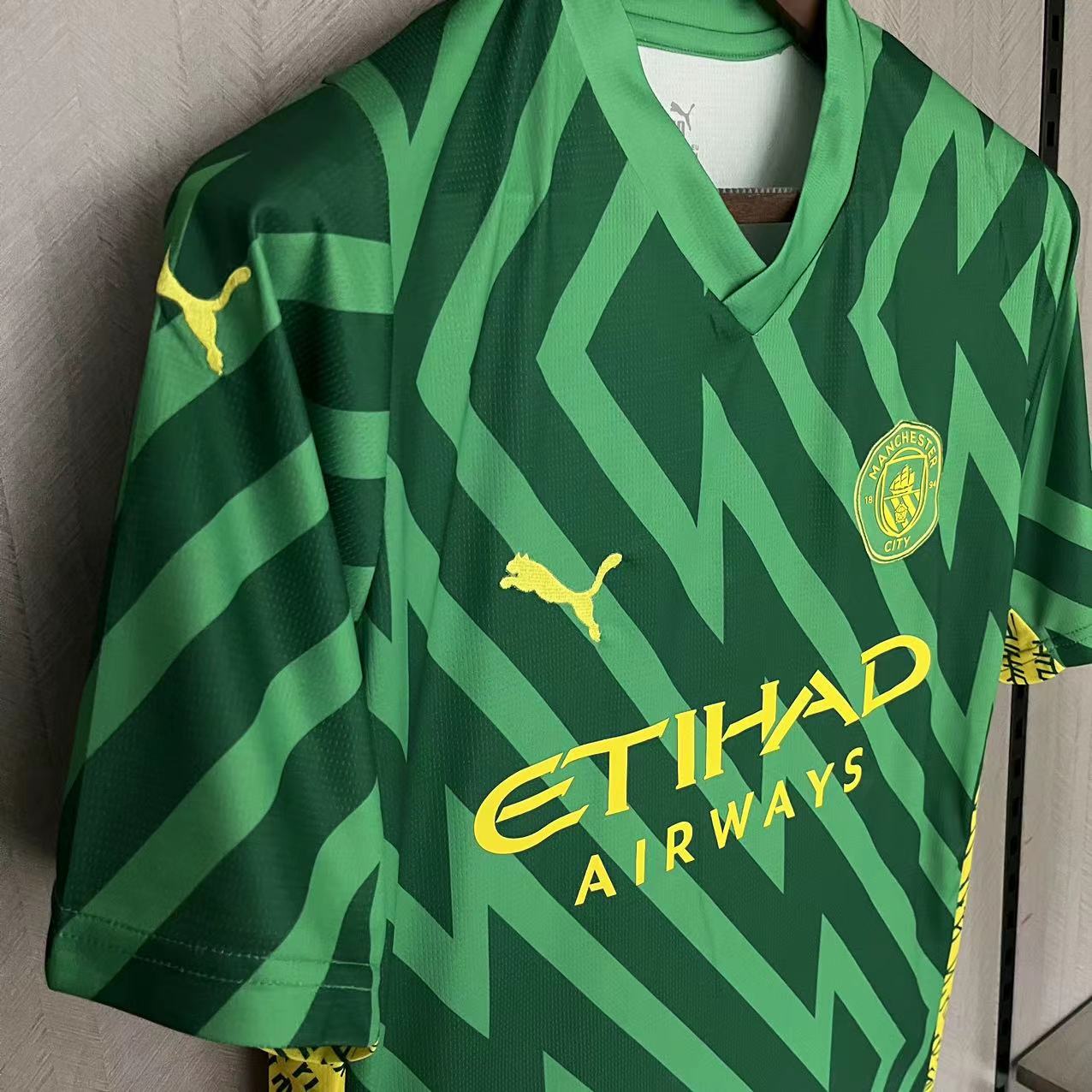 CAMISA MANCHESTER CITY GOLEIRO VERDE 23/24