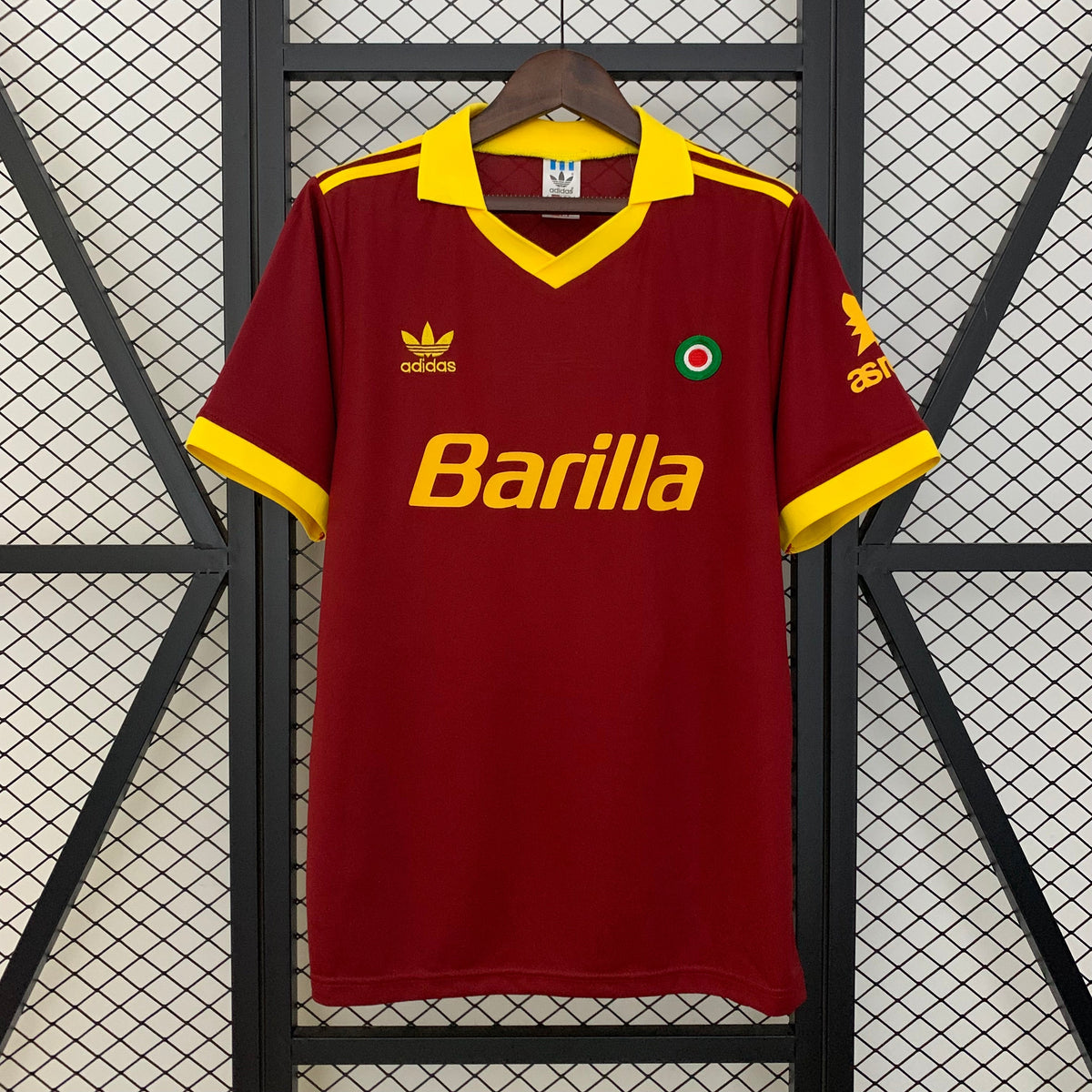 CAMISA RETRÔ ROMA HOME 91/92