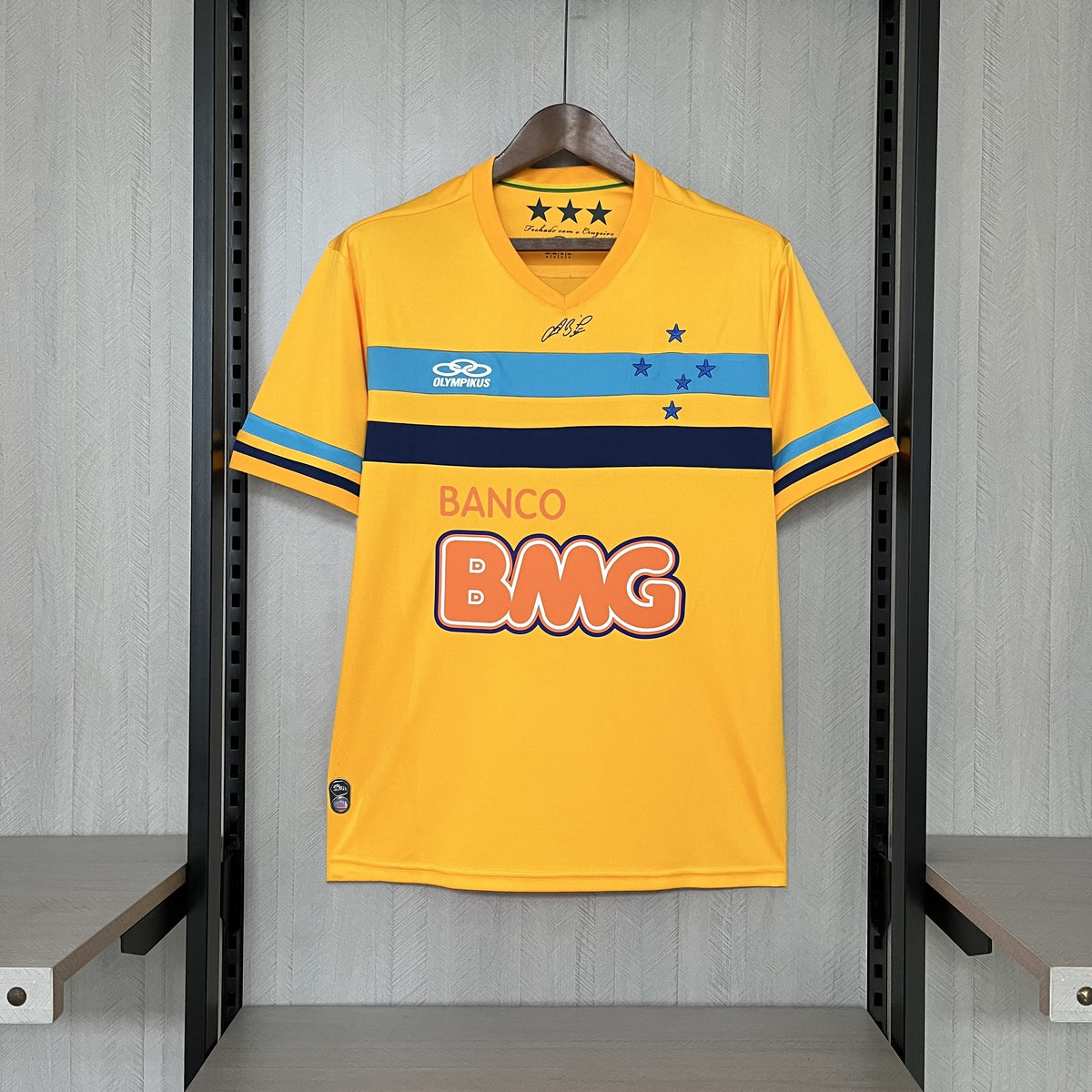 CAMISA CRUZEIRO RETRÔ GOLEIRO 14/15