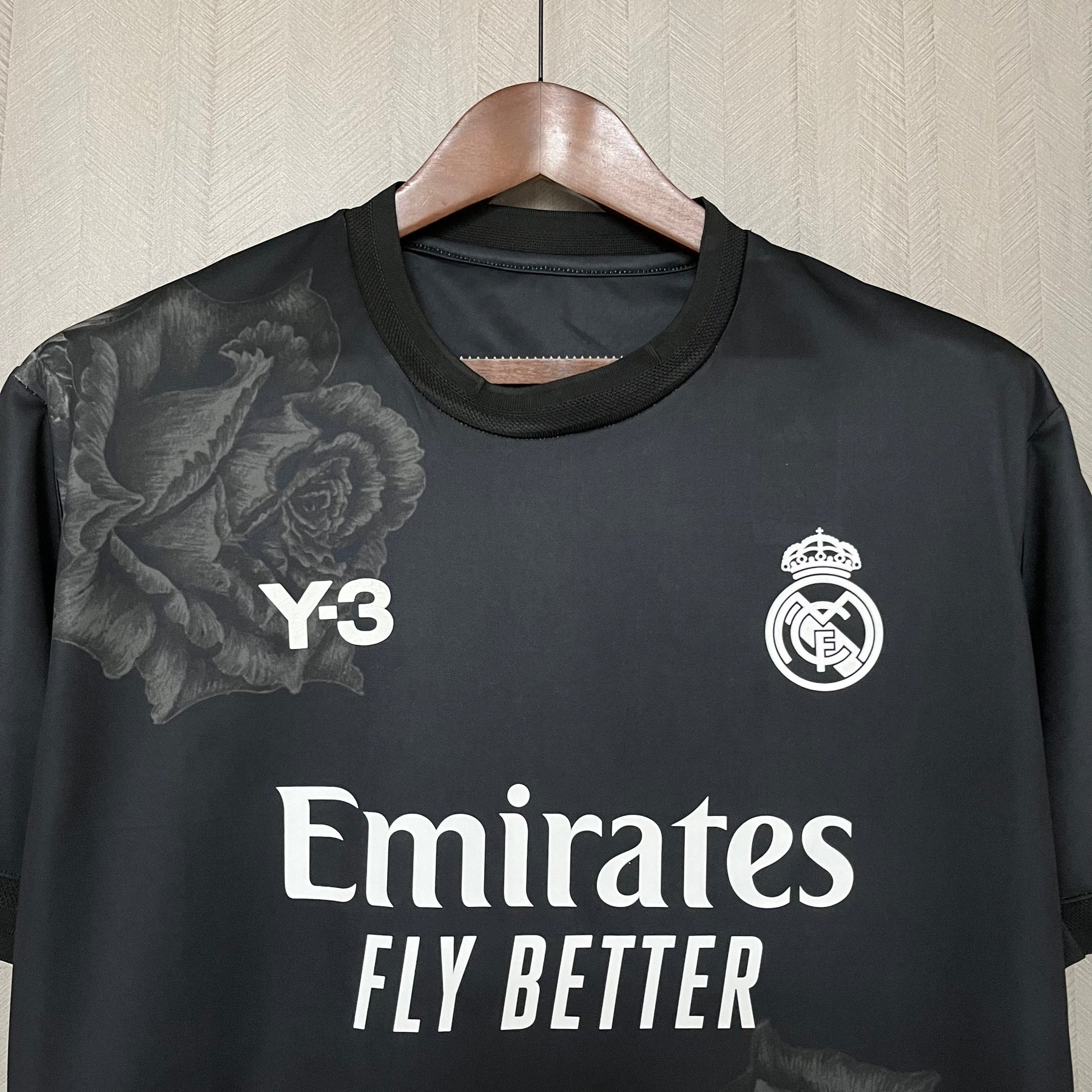 CAMISA REAL MADRID Y3 BLACK 24/25