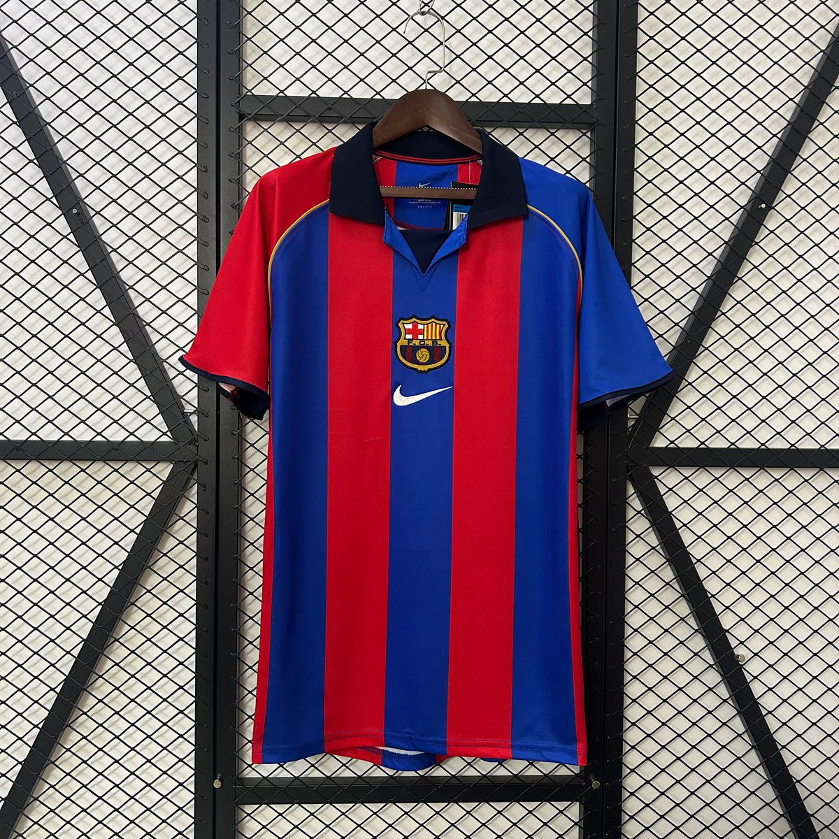 CAMISA RETRÔ BARCELONA HOME 01/02