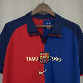 CAMISA RETRÔ BARCELONA 100 ANOS