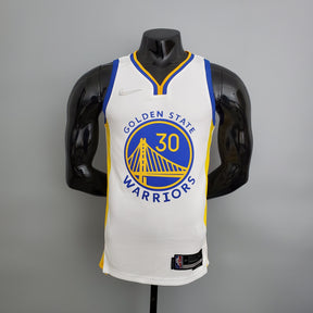 NBA 75TH GOLDEN STATE WARRIORS WHITE NBA JERSEY
