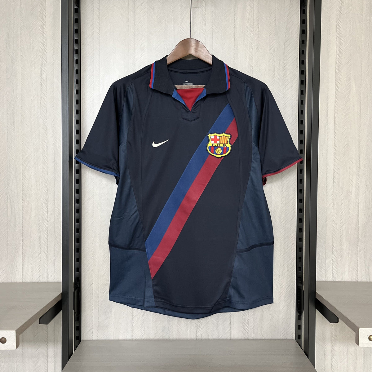 CAMISA RETRÔ BARCELONA THIRD 02/03