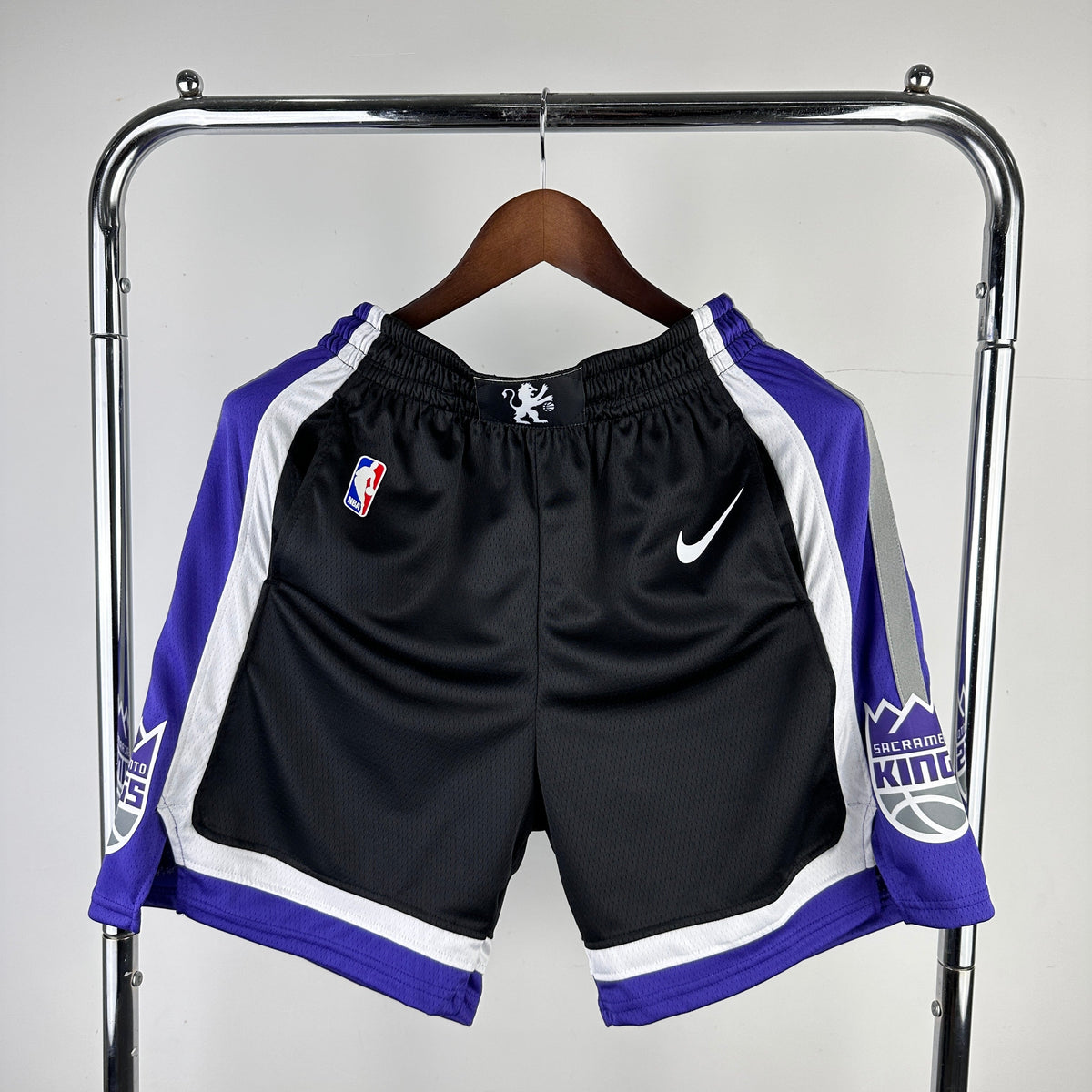 NBA SHORT SACRAMENTO KINGS BLACK 23/24