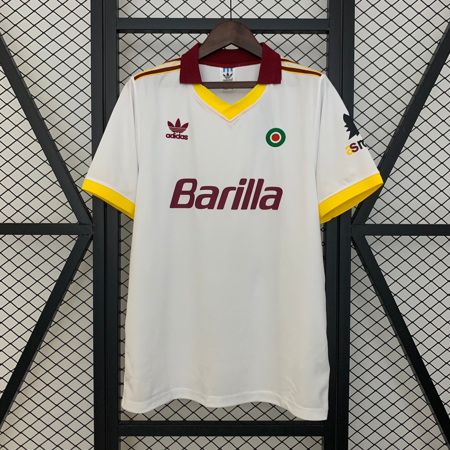 CAMISA RETRÔ ROMA AWAY 91/92