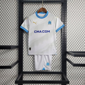 KIT INFANTIL OLIMPIQUE DE MARSELHA HOME 23/24