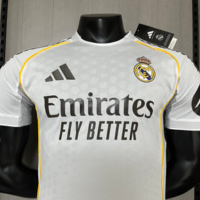 CAMISA REAL MADRID VERSÃO JOGADOR HOME 25/26