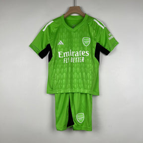 KIT INFANTIL ARSENAL GREEN 23/24