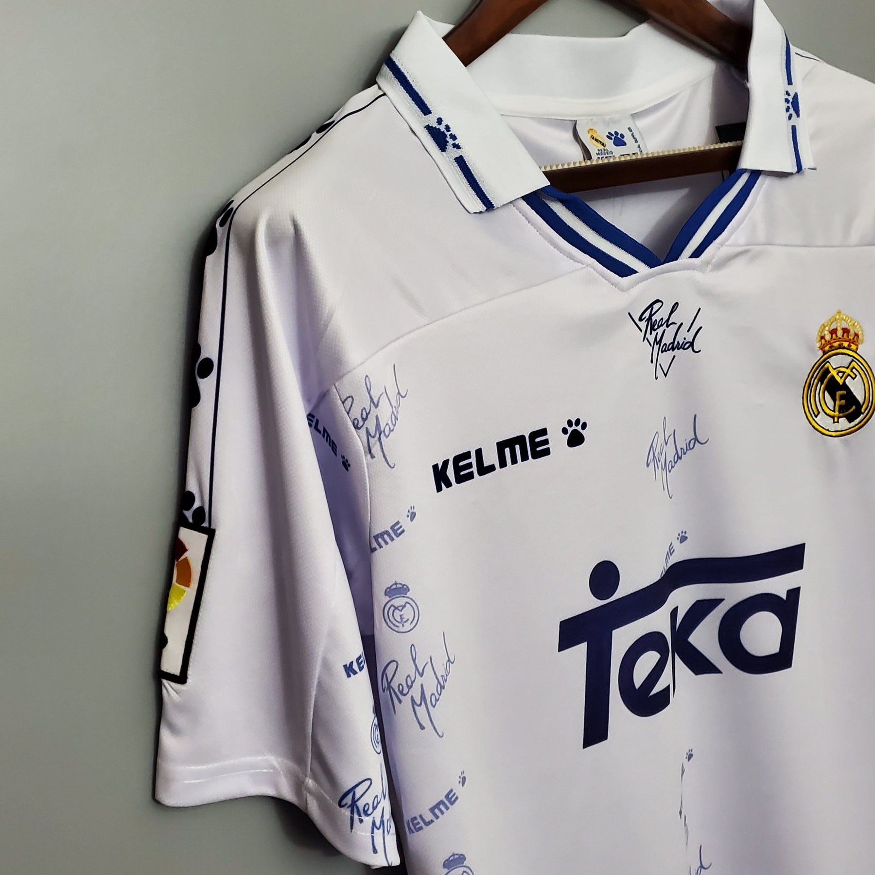 CAMISA RETRÔ REAL MADRID HOME  94/96