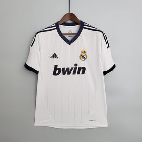 CAMISA RETRÔ REAL MADRID HOME 12/13