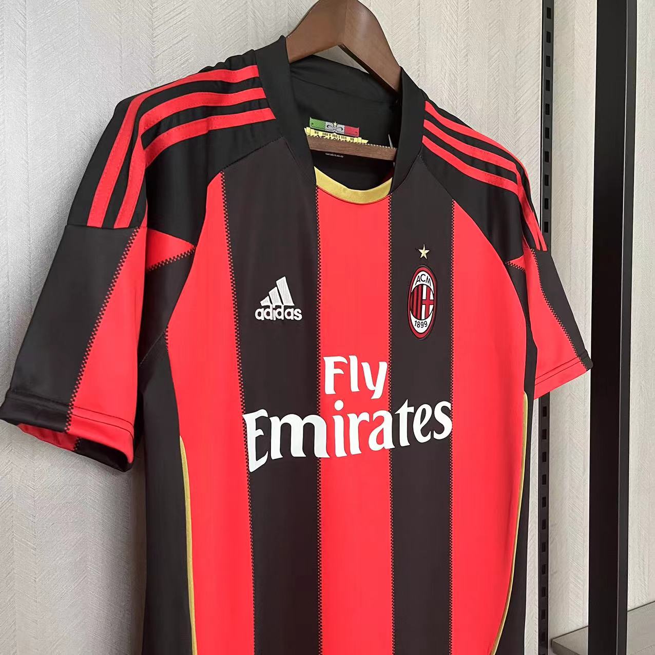 CAMISA MILAN RETRÔ HOME 10/11
