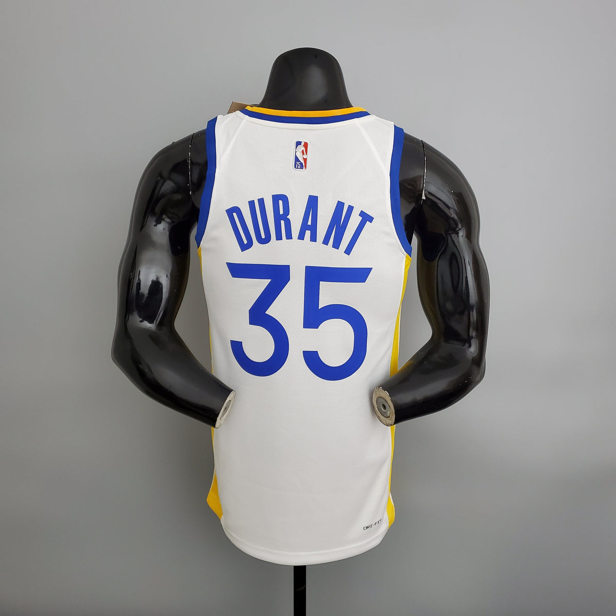 NBA 75TH GOLDEN STATE WARRIORS WHITE NBA JERSEY