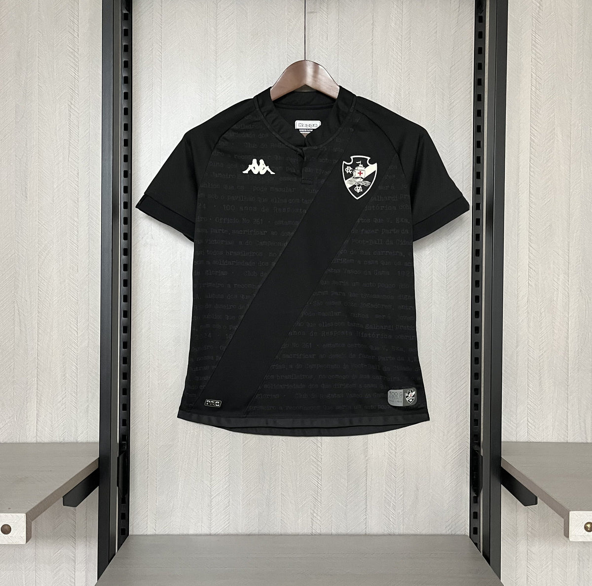 CAMISA VASCO DA GAMA FEMININA BLACK 24/25