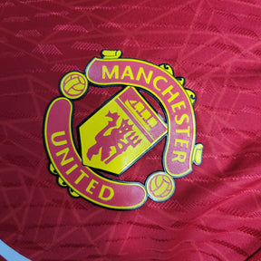 CAMISA MANCHESTER UNITED VERSÃO JOGADOR HOME 23/24