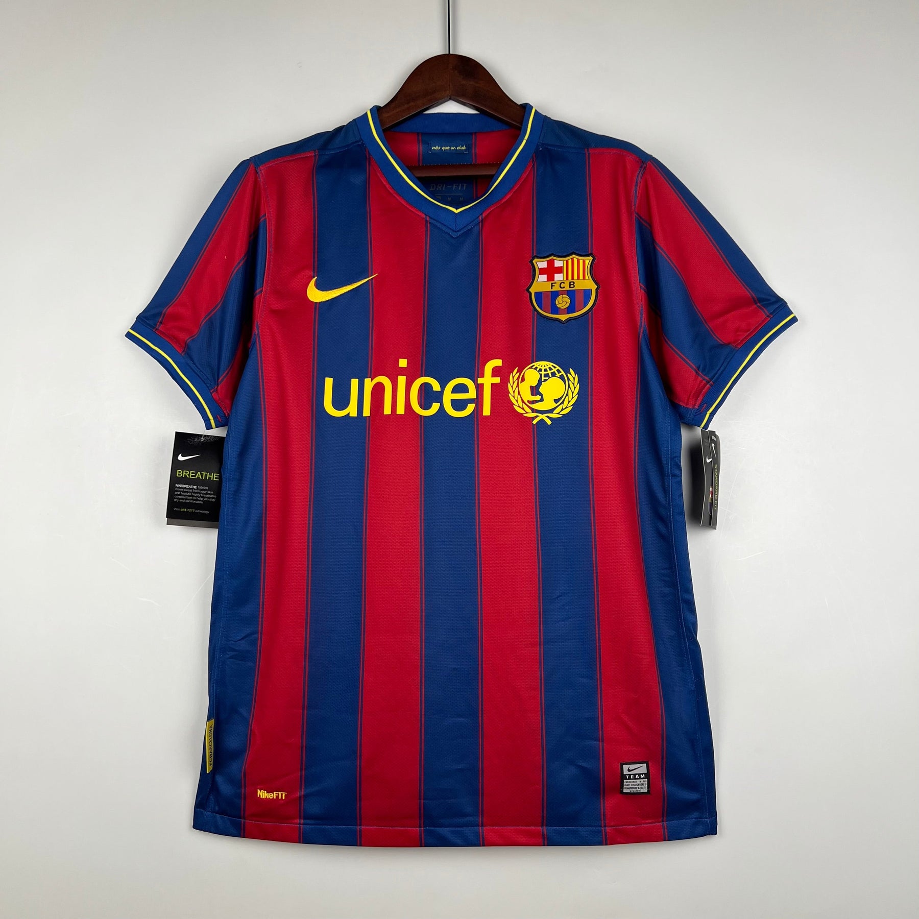 CAMISA RETRÔ BARCELONA HOME 09/10