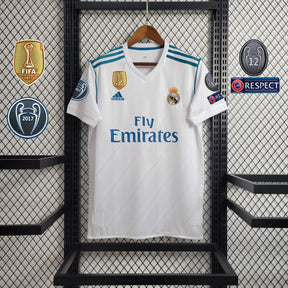 CAMISA RETRÔ REAL MADRID HOME 17/18