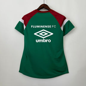 CAMISA FLUMINENSE TREINO VERDE FEMININA 23/24