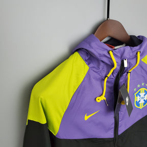 CORTA-VENTO BRASIL PURPLE BLACK