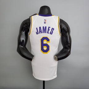 NBA 75TH LOS ANGELES LAKERS WHITE NBA JERSEY