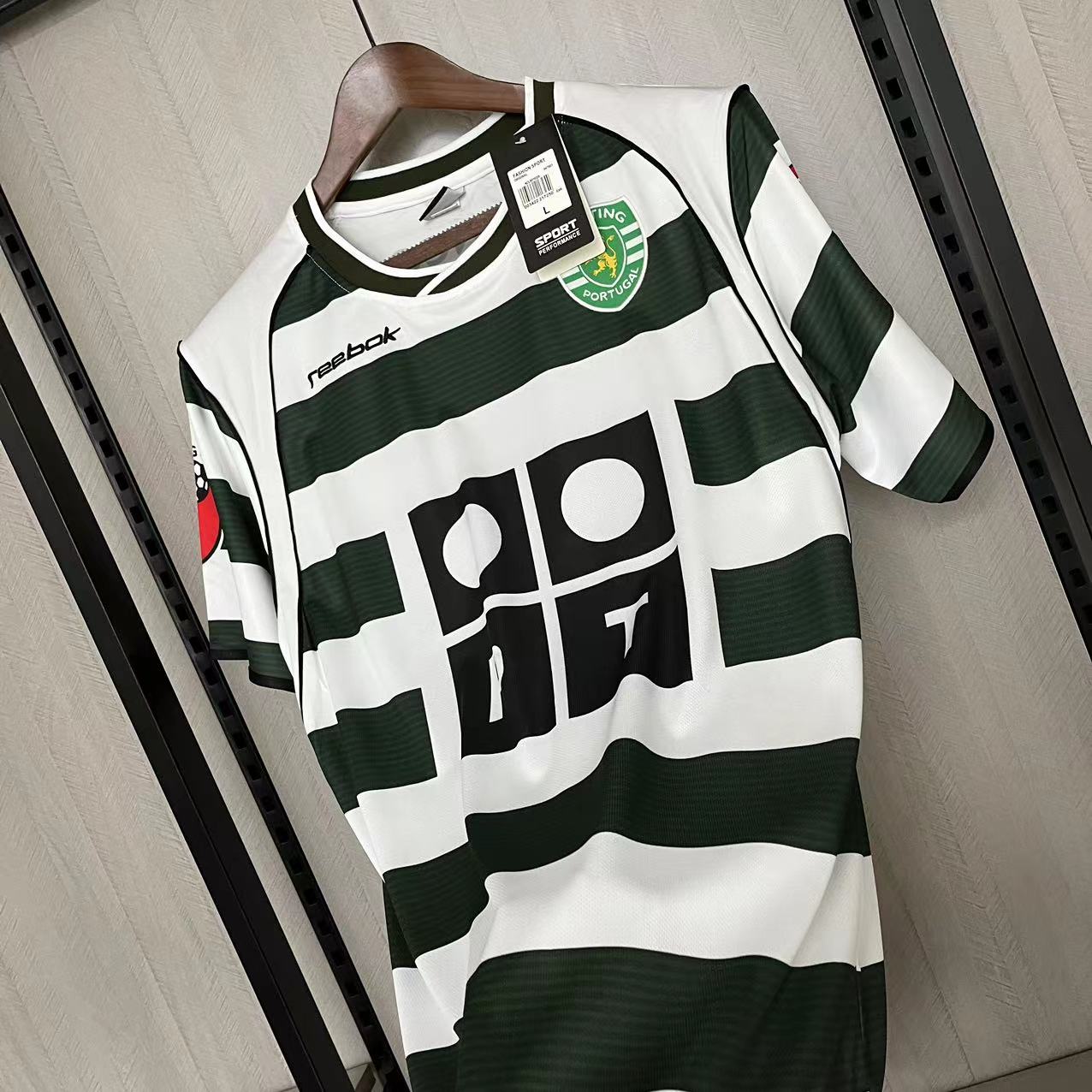 CAMISA RETRÔ SPORTING HOME 01/03