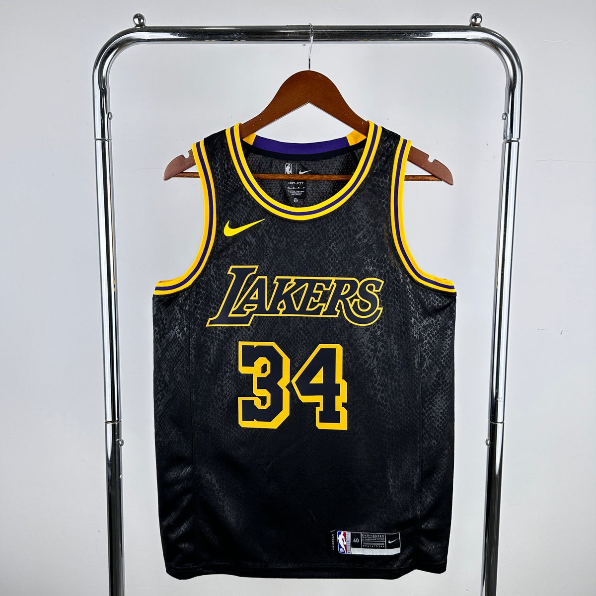 LOS ANGELES LAKERS BLACK MAMBA NBA JERSEY