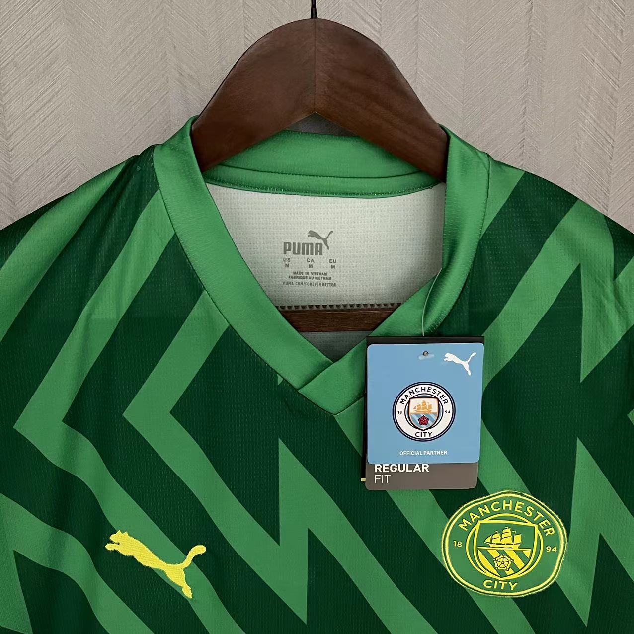 CAMISA MANCHESTER CITY GOLEIRO VERDE 23/24