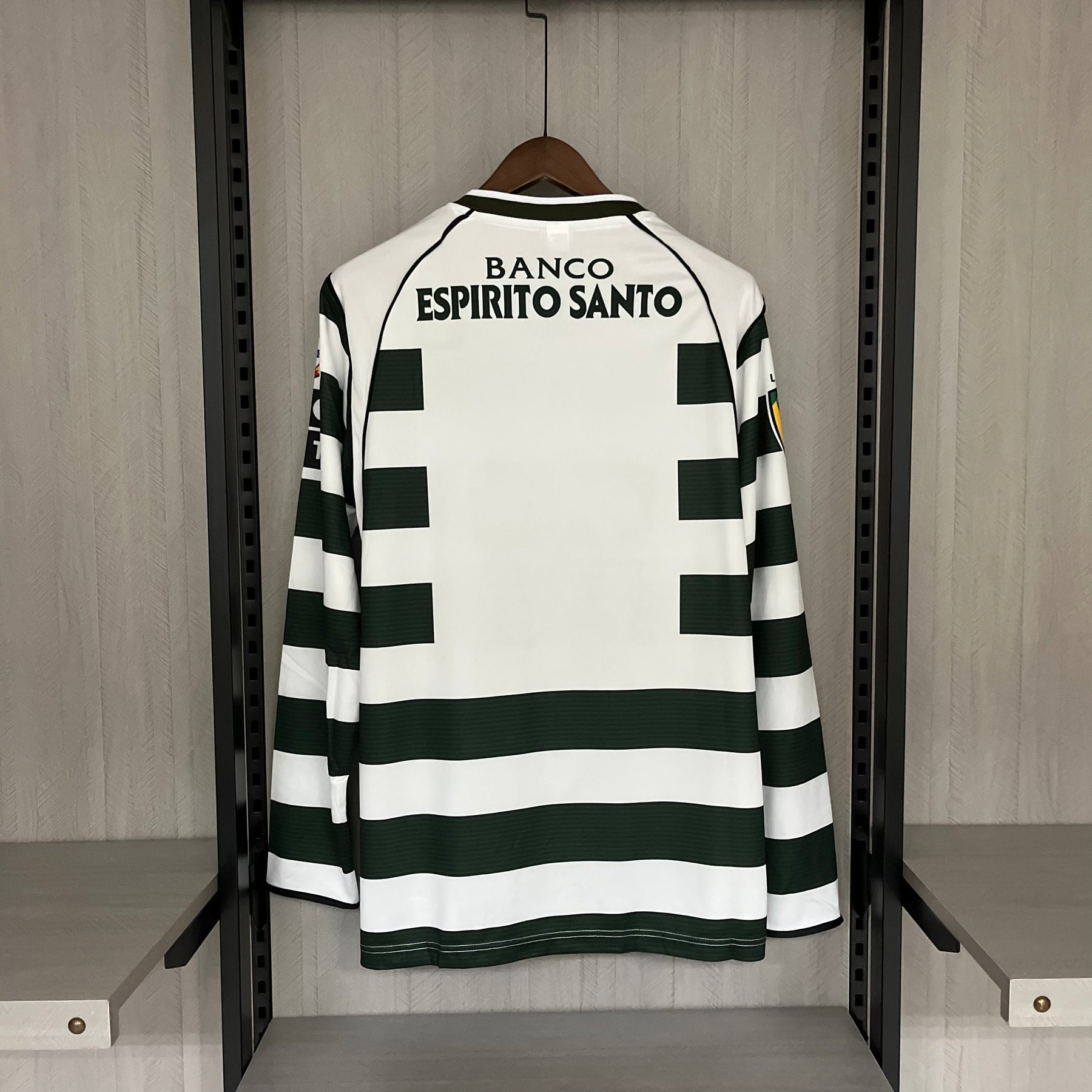 CAMISA RETRÔ SPORTING HOME MANGA LONGA 01/03