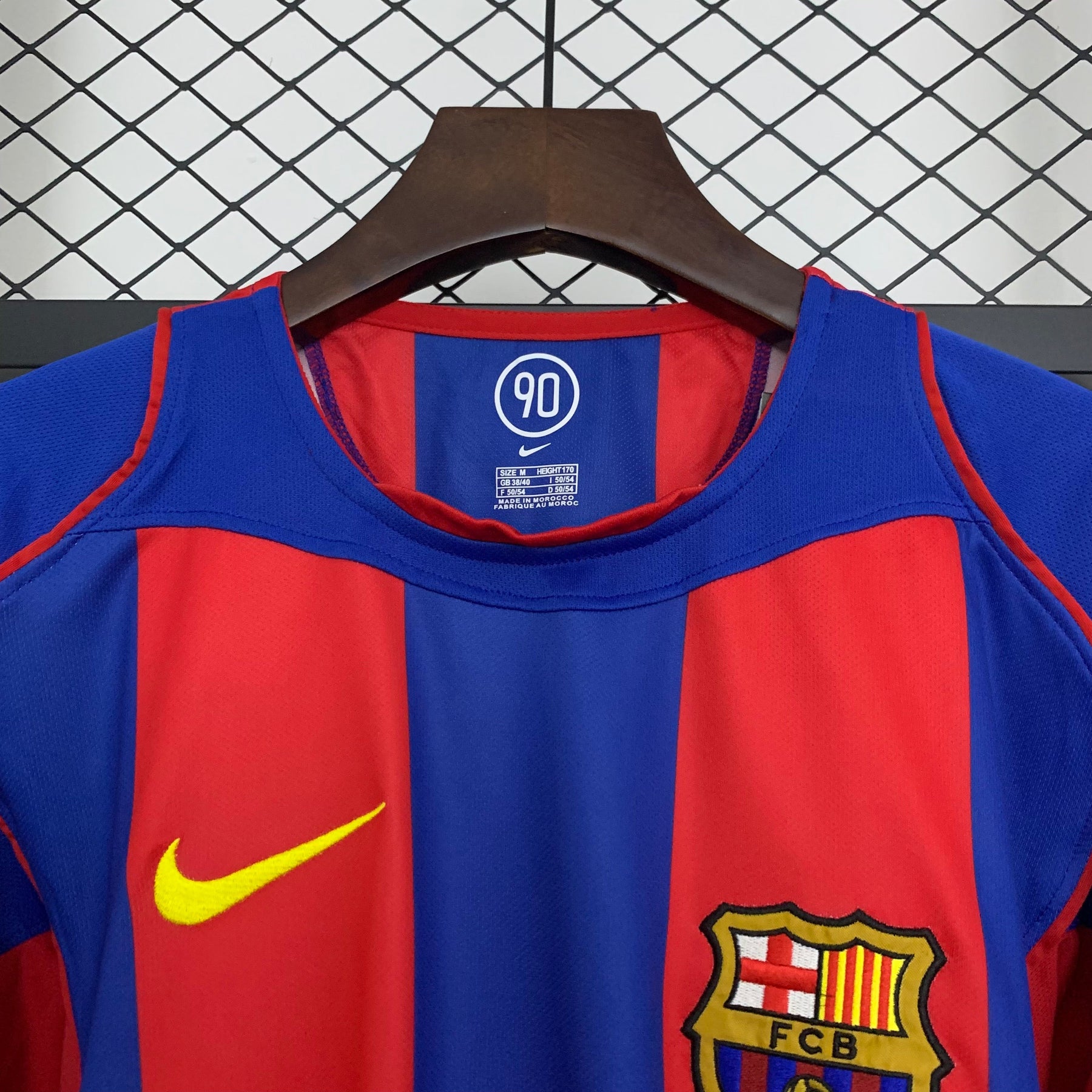 CAMISA RETRÔ BARCELONA HOME 04/05