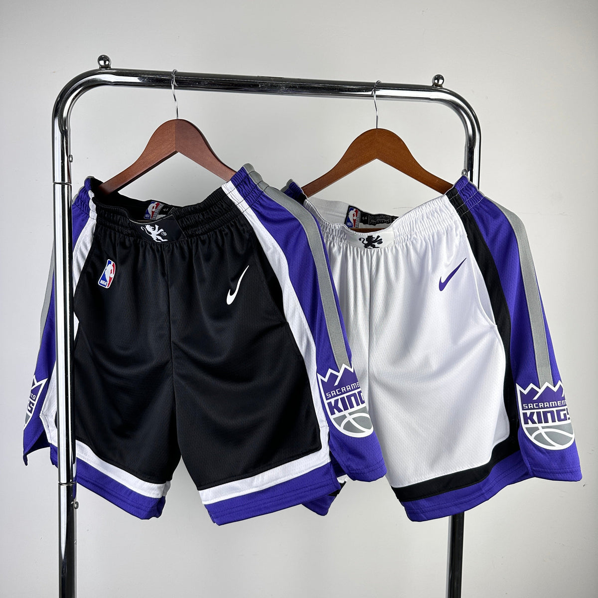 NBA SHORT SACRAMENTO KINGS WHITE 23/24