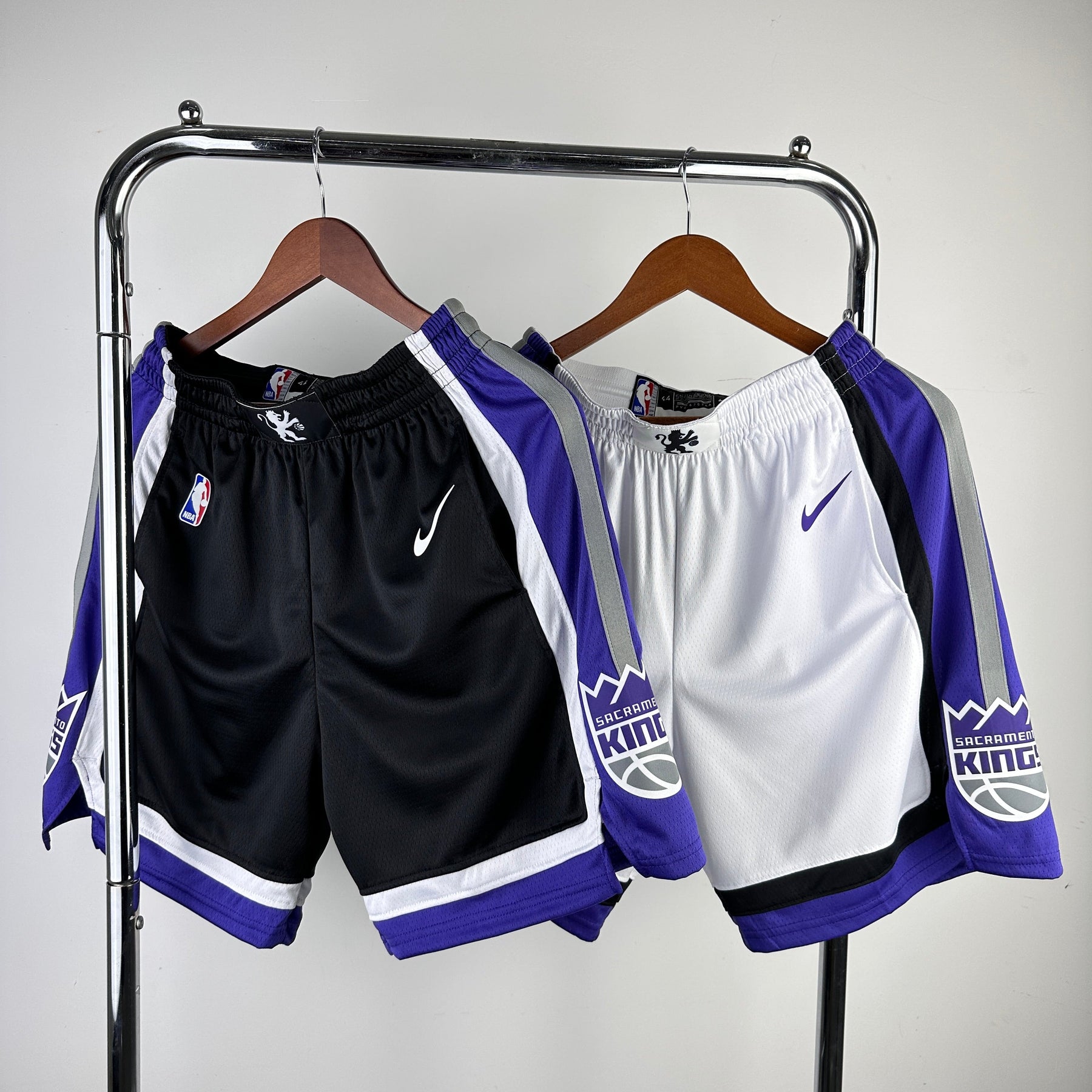 NBA SHORT SACRAMENTO KINGS WHITE 23/24