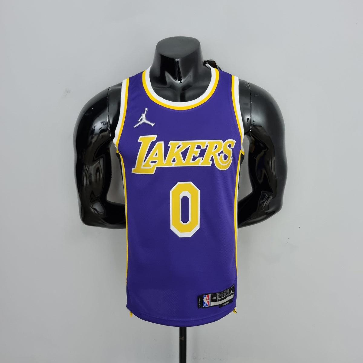 NBA 75TH LOS ANGELES LAKERS PURPLE NBA JERSEY