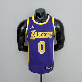 NBA 75TH LOS ANGELES LAKERS PURPLE NBA JERSEY