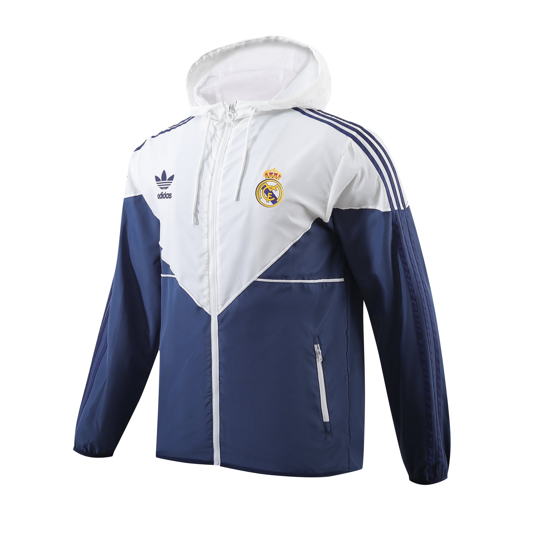 CORTA-VENTO REAL MADRID BLUE & WHITE 24/25