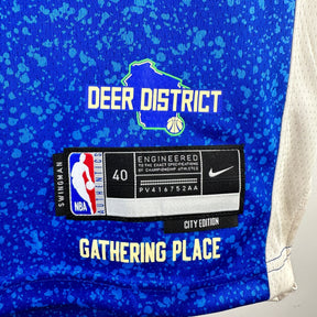 NBA MILWAUKEE BUCKS CITY EDITION BLUE 23/24