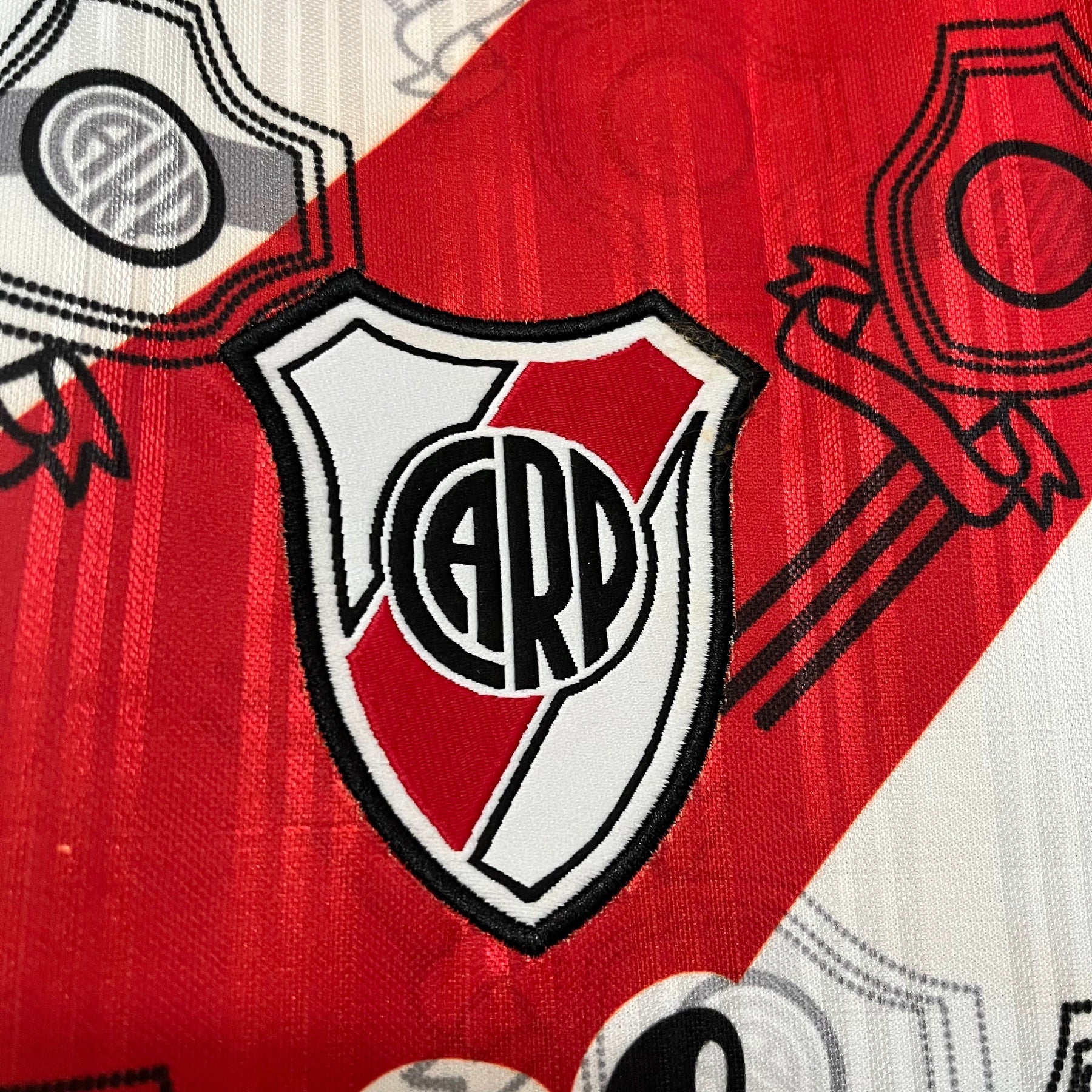 CAMISA RETRÔ RIVER PLATE HOME 1996/97
