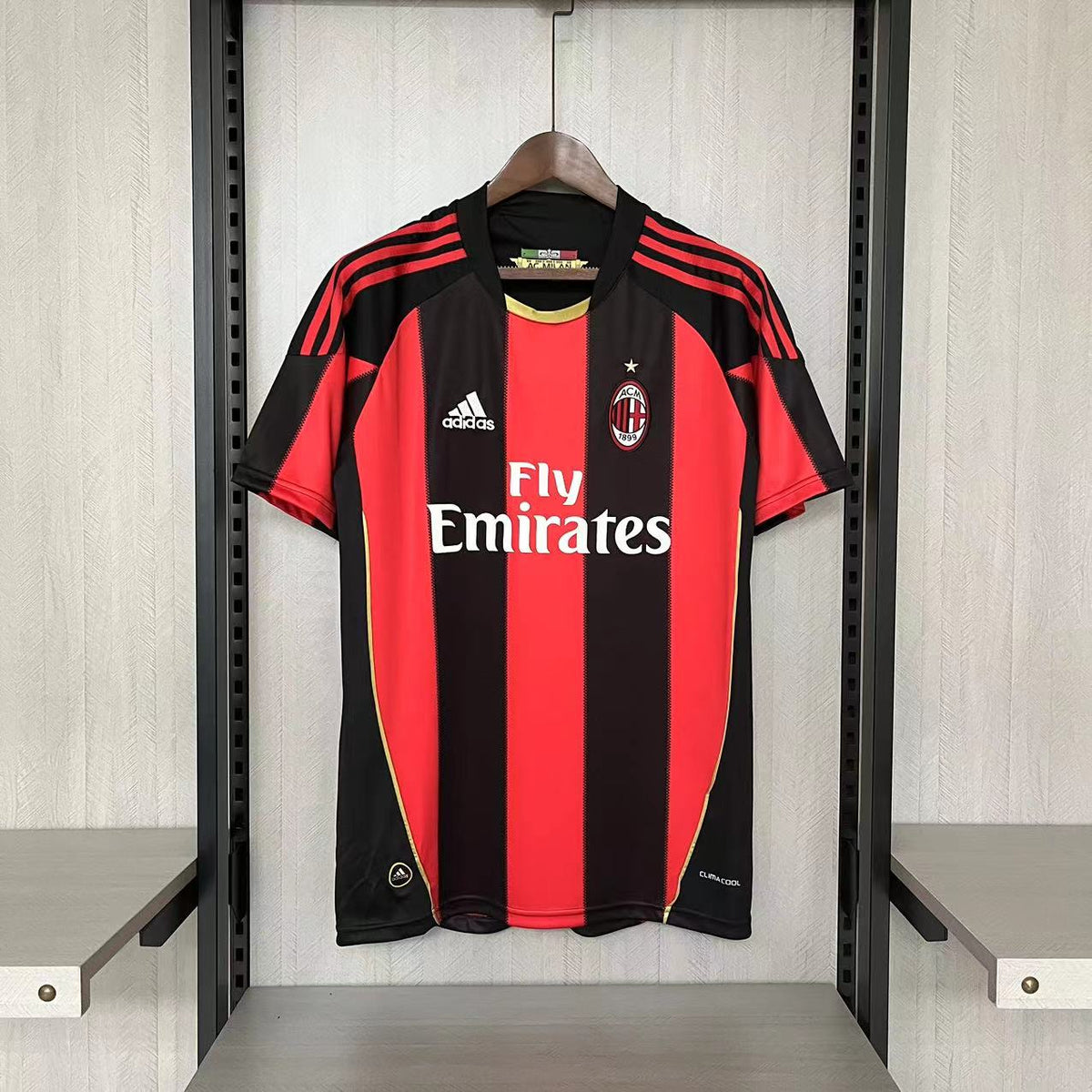 CAMISA MILAN RETRÔ HOME 10/11