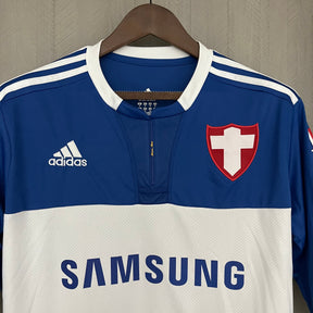 CAMISA RETRÔ PALMEIRAS SAVÓIA BLUE MANGA LONGA 2009/10