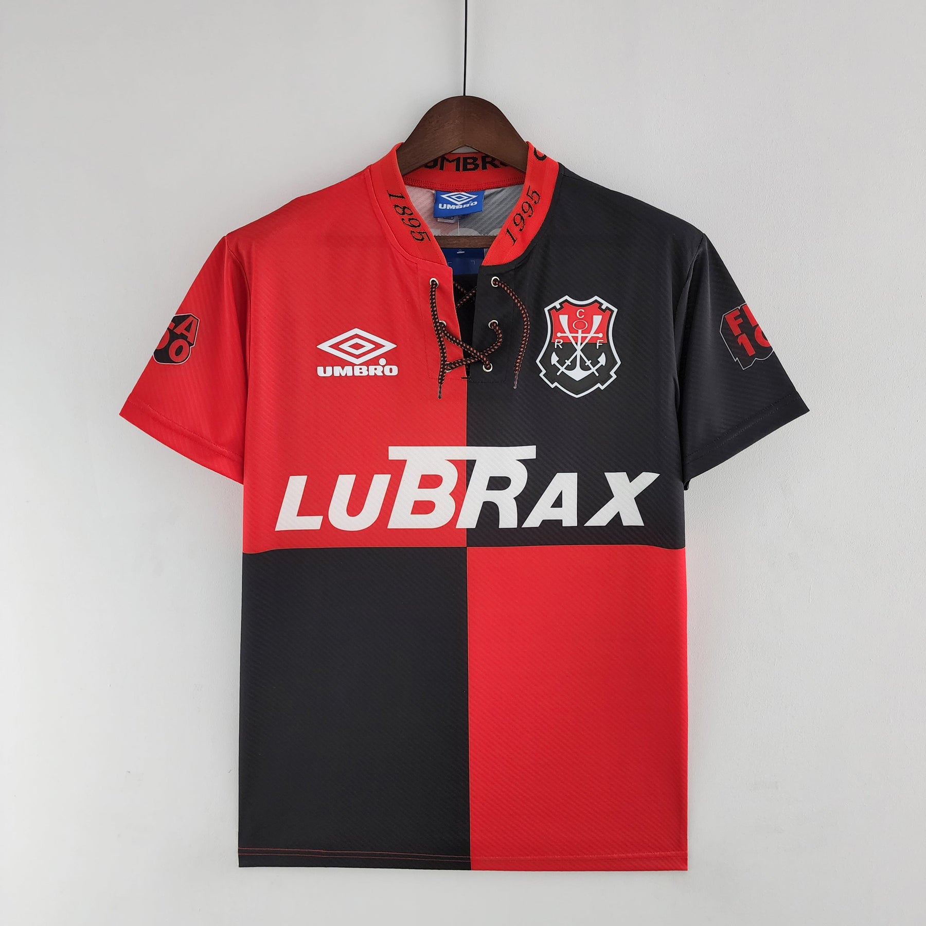 CAMISA RETRÔ FLAMENGO 1995 ANIVERSÁRIO 100 ANOS