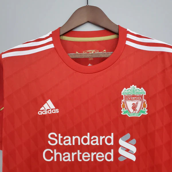 CAMISA RETRÔ LIVERPOOL HOME 10/11