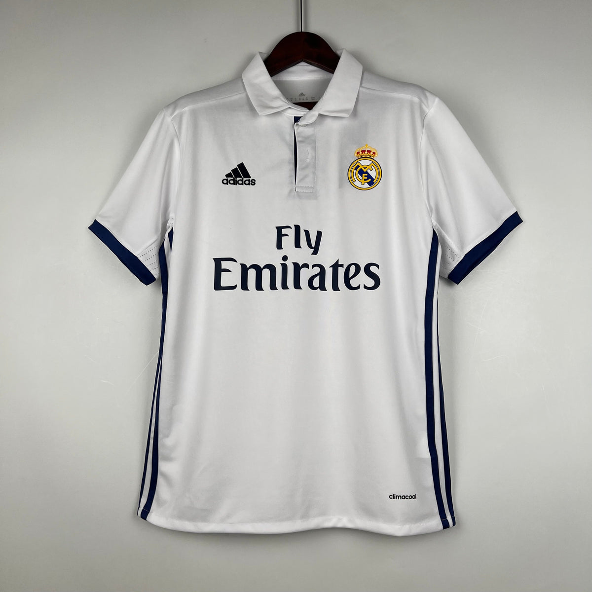 CAMISA RETRÔ REAL MADRID HOME 16/17