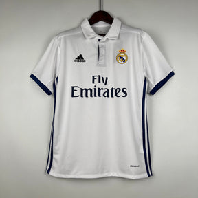 CAMISA RETRÔ REAL MADRID HOME 16/17