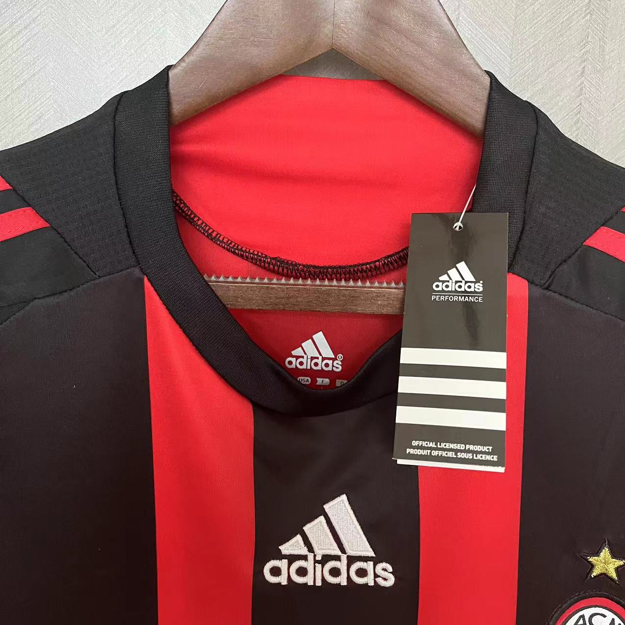 CAMISA MILAN RETRÔ HOME 08/09