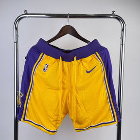 NBA SHORT LOS ANGELES LAKERS YELLOW 22/23