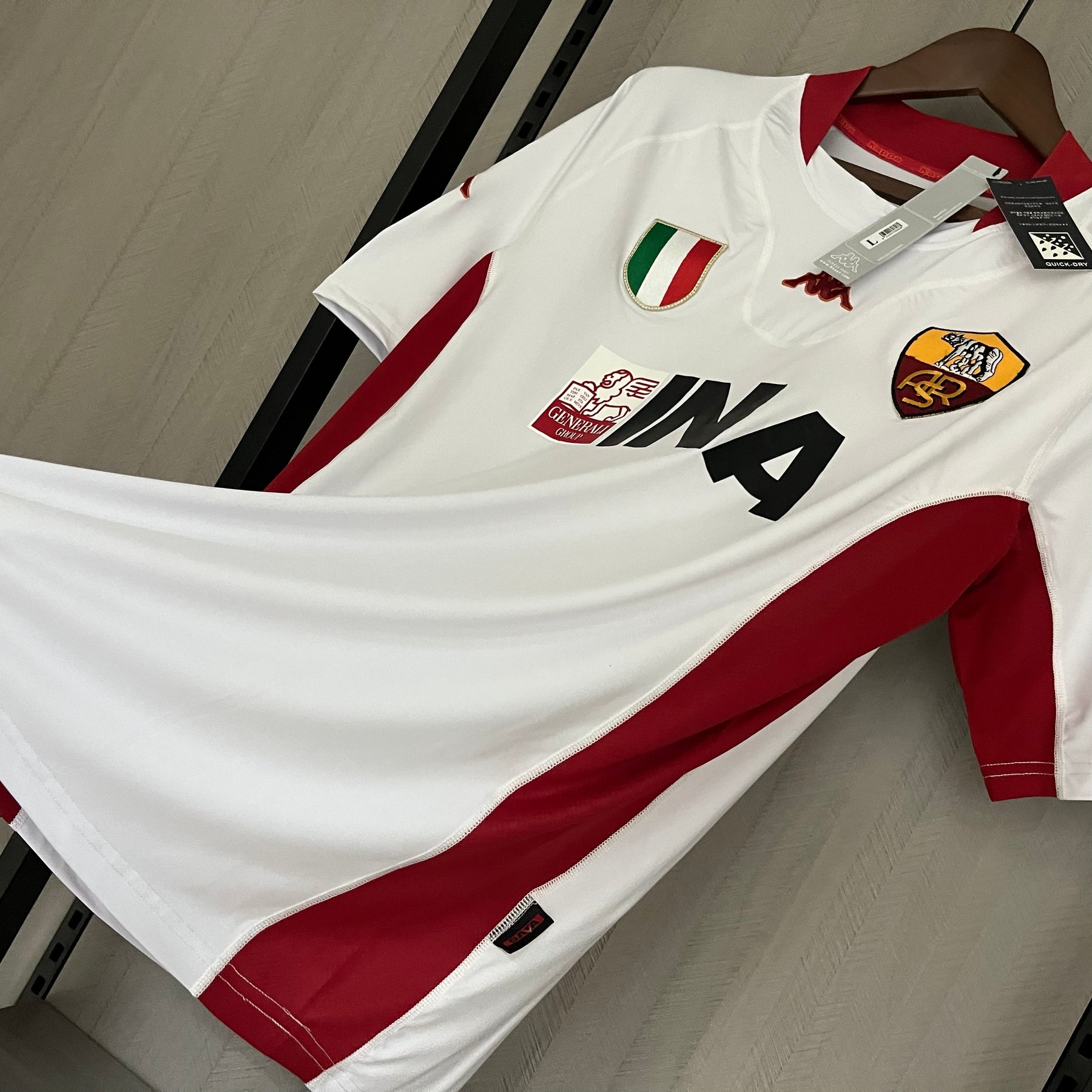 CAMISA ROMA RETRÔ AWAY 01/02