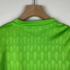 KIT INFANTIL MANCHESTER UNITED GOLEIRO GREEN 23/24