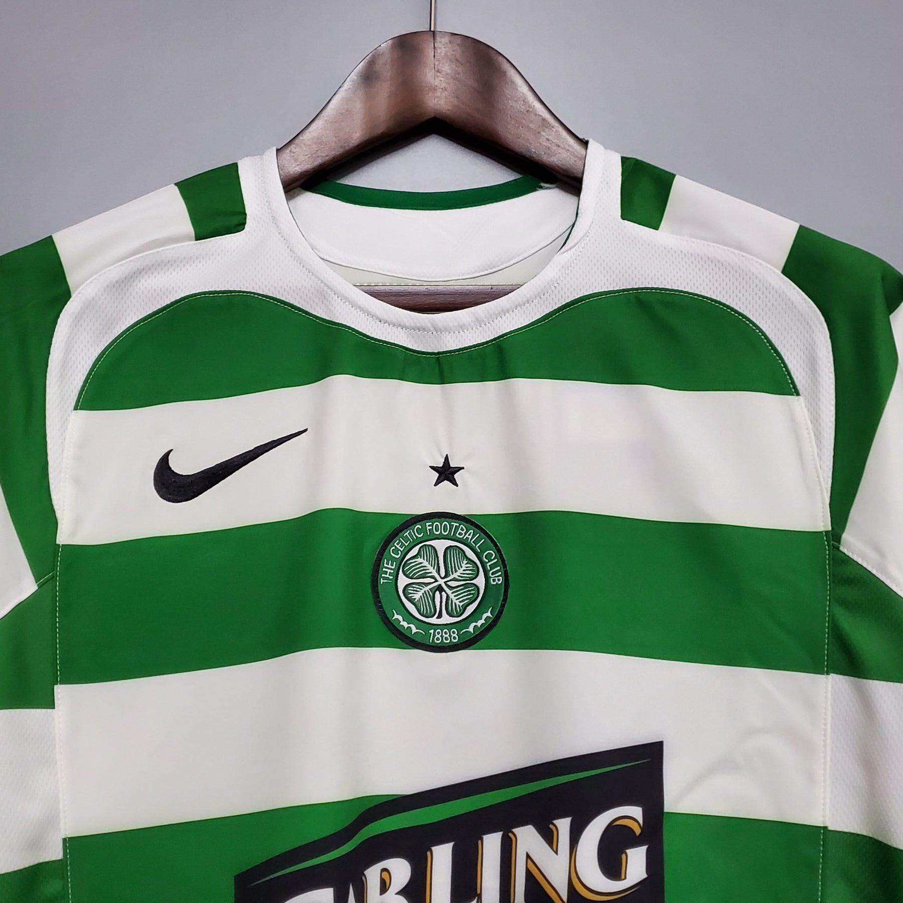 CAMISA CELTIC RETRÔ HOME 05/06