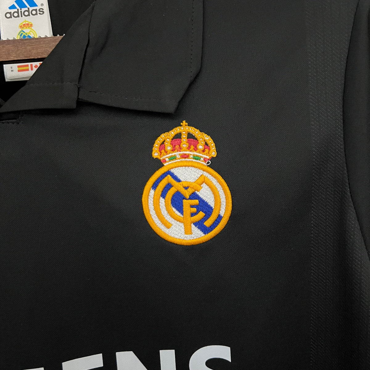 CAMISA RETRÔ REAL MADRID AWAY 02/03