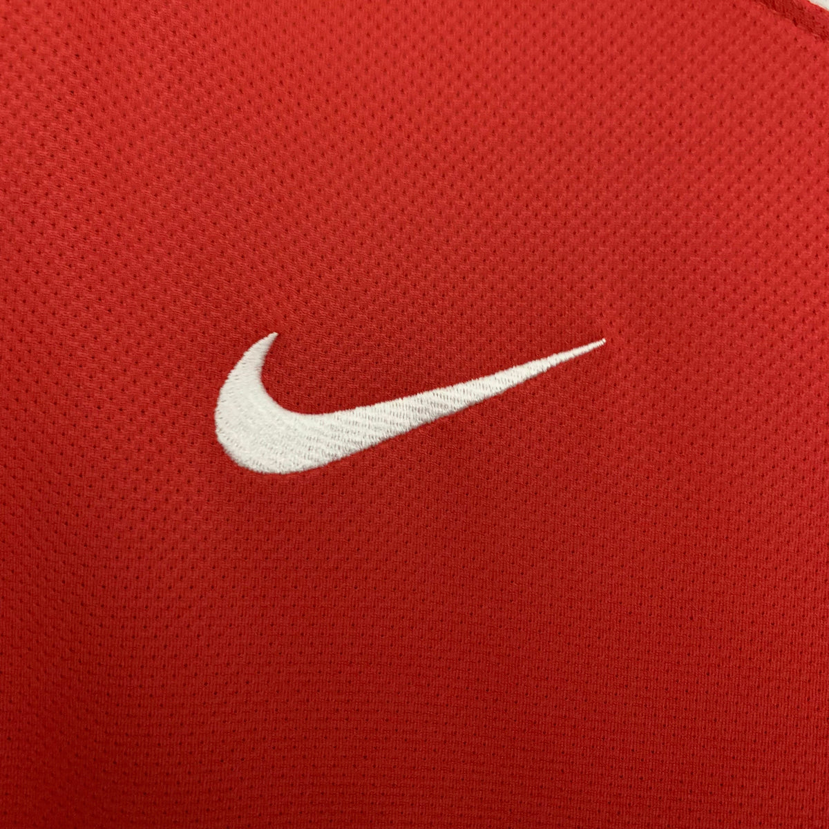 CAMISA RETRÔ MANCHESTER UNITED HOME 10/11